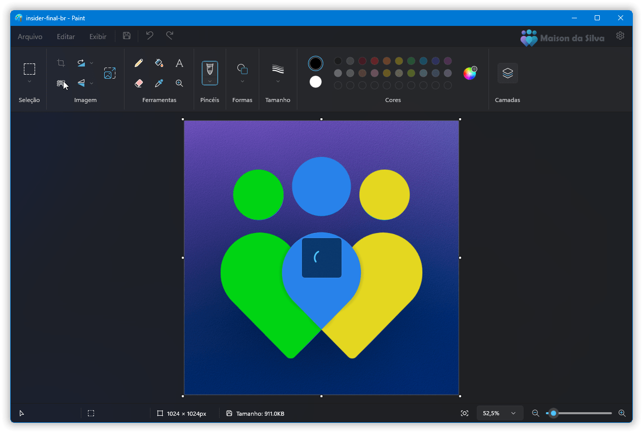 Remova o Fundo de uma Imagem no Paint do Windows 11 Maison da Silva