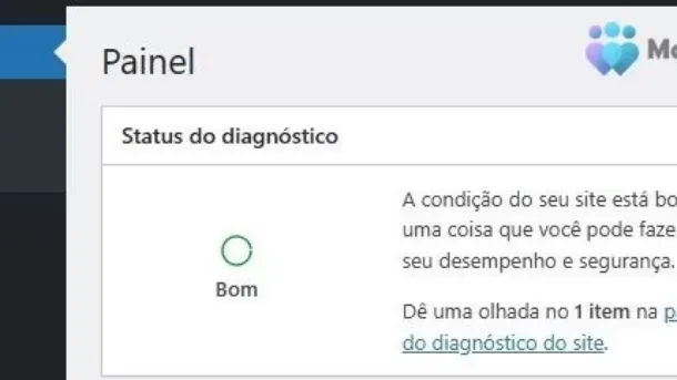 Ocultando Status do WordPress