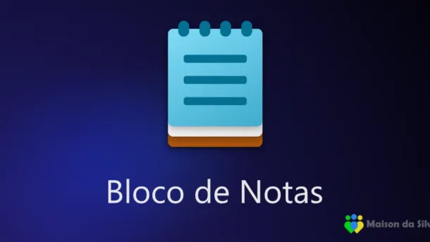 Bloco de Notas Windows11